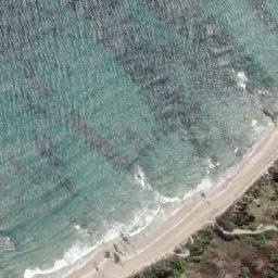 Satellite imagery of West Sandy Cape, AU