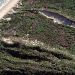 Satellite imagery of East Sandy Cape, AU