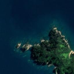 Satellite imagery of Two Island Point, NZ