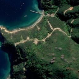 Satellite imagery of Reef Point, NZ