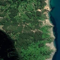 Satellite imagery of Yellow Point, NZ