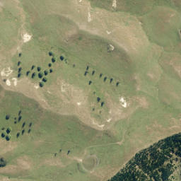 Satellite imagery of Kerosene Ridge, NZ