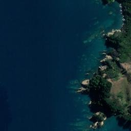 Satellite imagery of Two Island Point, NZ