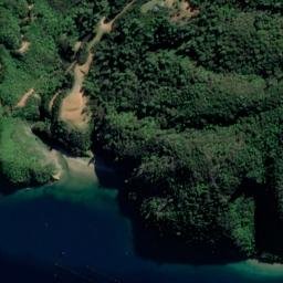 Satellite imagery of Rat Point, NZ