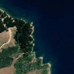 Satellite imagery of Tobacco Point, NZ