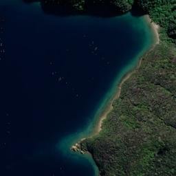 Satellite imagery of Boat Rock, NZ