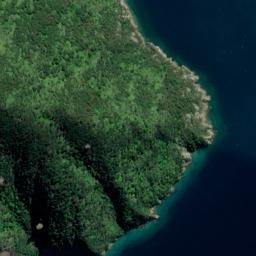 Satellite imagery of Boat Rock, NZ