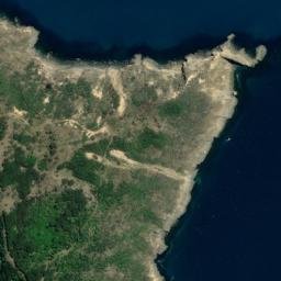 Satellite imagery of Shag Rock, NZ