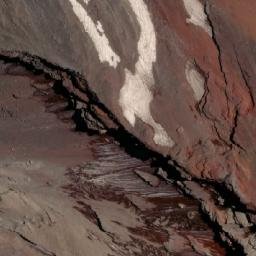 Satellite imagery of Cerro Puntiagudo, CL