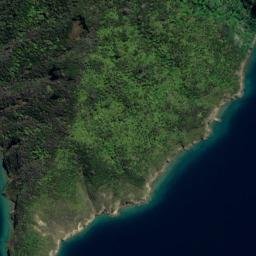 Satellite imagery of Boat Rock, NZ