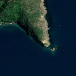 Satellite imagery of Shag Rock, NZ