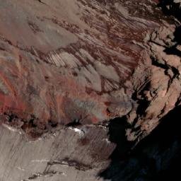 Satellite imagery of Cerro Puntiagudo, CL