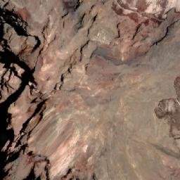 Satellite imagery of Cerro Puntiagudo, CL