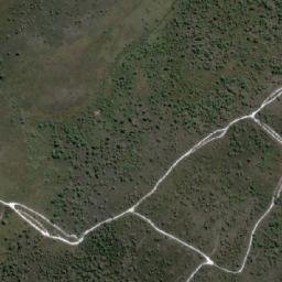 Satellite imagery of Shakespeare Crag, AU