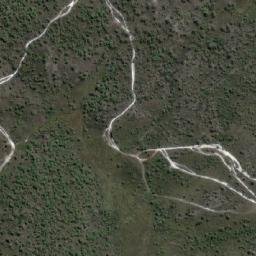 Satellite imagery of Shakespeare Crag, AU