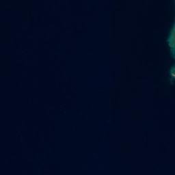Satellite imagery of Boat Rock Point, NZ