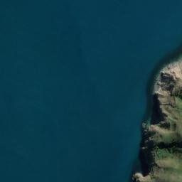Satellite imagery of Alligator Head, NZ