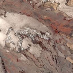 Satellite imagery of Cerro Puntiagudo, CL
