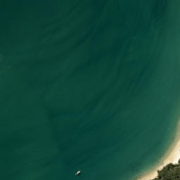 Satellite imagery of Sandy Point, NZ