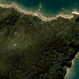 Satellite imagery of Jules Point, NZ