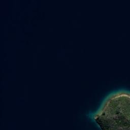 Satellite imagery of Yellow Cliffs, NZ