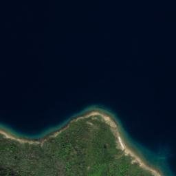 Satellite imagery of Yellow Cliffs, NZ