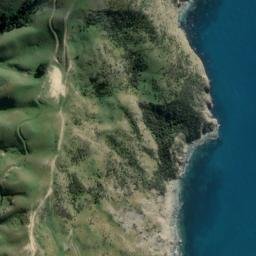 Satellite imagery of Alligator Head, NZ