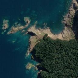 Satellite imagery of Fraser Head, NZ