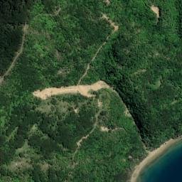 Satellite imagery of Paarekeke Point, NZ