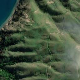 Satellite imagery of Alligator Head, NZ