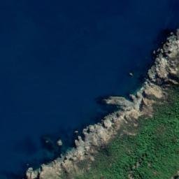 Satellite imagery of Cape Lambert, NZ