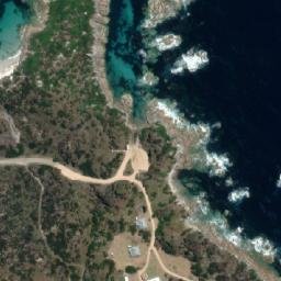 Satellite imagery of Eddystone Point, AU