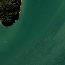 Satellite imagery of Guilbert Point, NZ