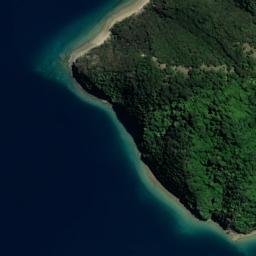 Satellite imagery of Paarekeke Point, NZ
