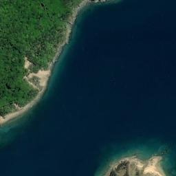 Satellite imagery of Paarekeke Point, NZ