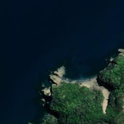 Satellite imagery of Tawaroa Point, NZ
