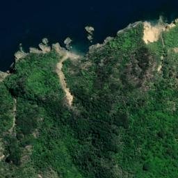 Satellite imagery of Tawaroa Point, NZ