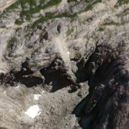 Satellite imagery of Cerro Tres Hermanos, AR