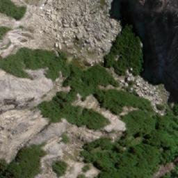 Satellite imagery of Cerro Tres Hermanos, AR