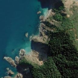 Satellite imagery of Wharetotara Point, NZ