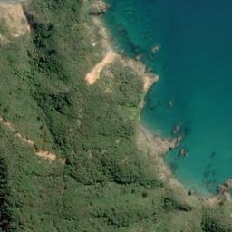 Satellite imagery of Wharetotara Point, NZ