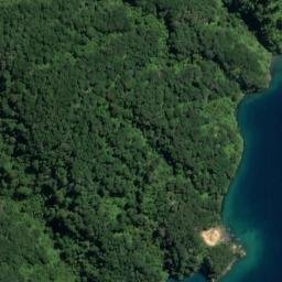 Satellite imagery of Sheep Point, NZ