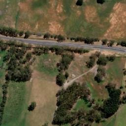 Satellite imagery of Misery Knob, AU