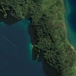 Satellite imagery of Garne Point, NZ