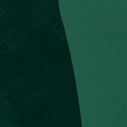 Satellite imagery of Split Apple Rock, NZ