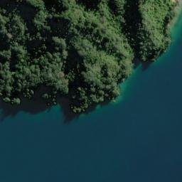 Satellite imagery of Long Reef Point, NZ