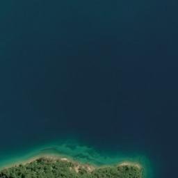 Satellite imagery of Long Reef Point, NZ