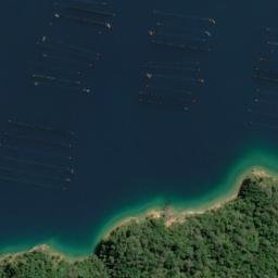 Satellite imagery of Long Reef Point, NZ