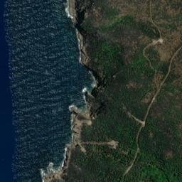 Satellite imagery of Kempe Point, NZ
