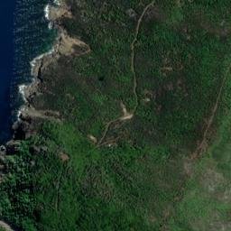 Satellite imagery of Kempe Point, NZ